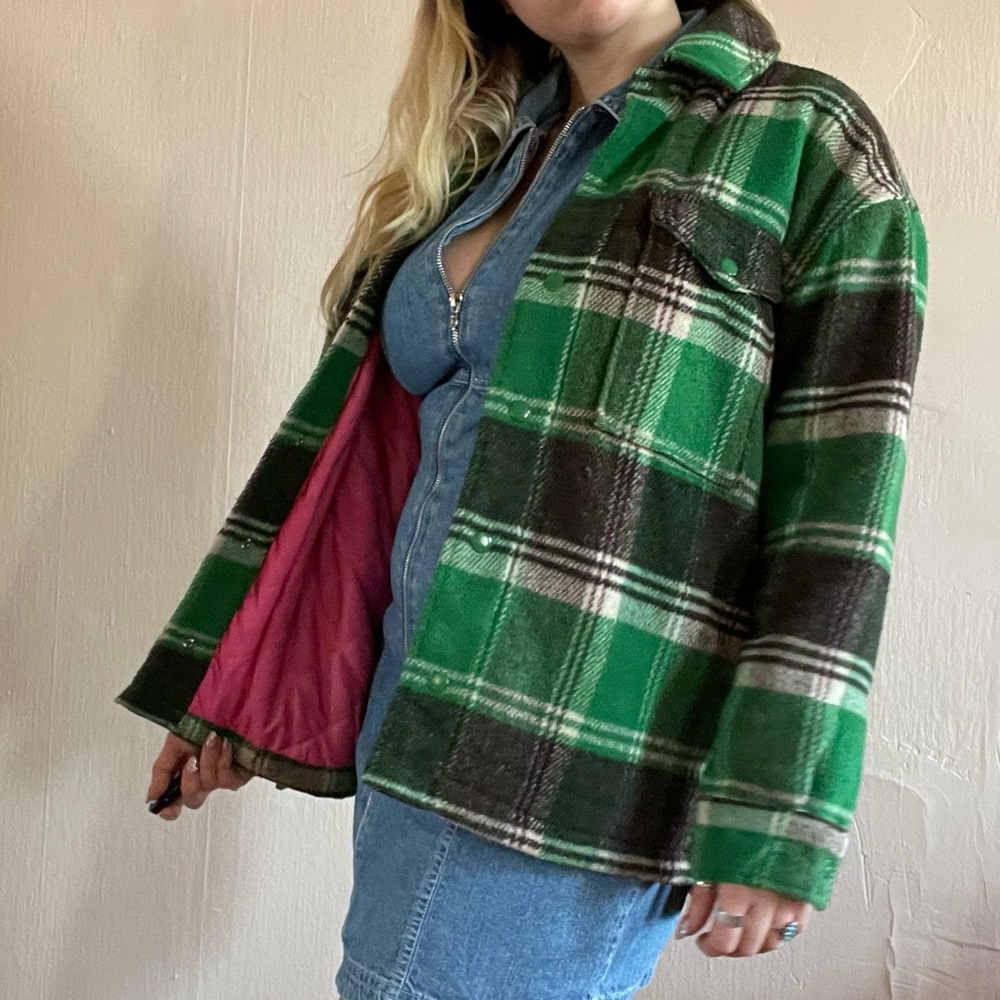 Urban Outfitters Quilted Shirt Jacket